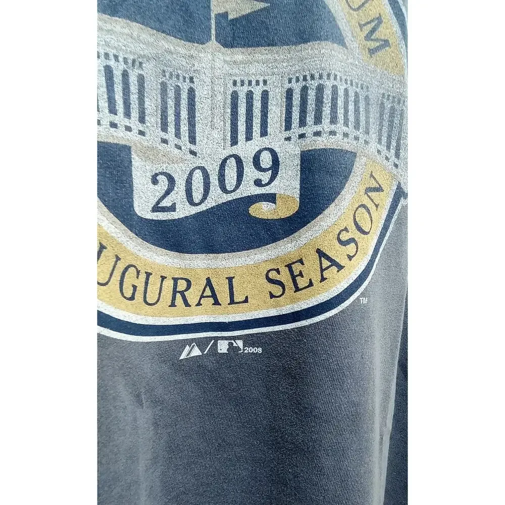 Y2K New York Yankees 2009 Stadium Inaugural Season Shirt Men's 2XL
